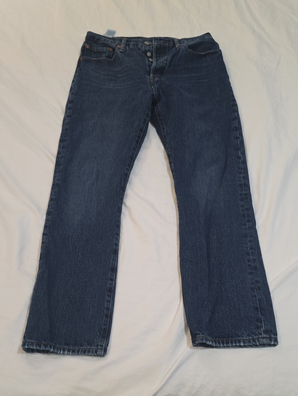 Levi's 501 Classic Fit Dark Wash Jeans W29 L30